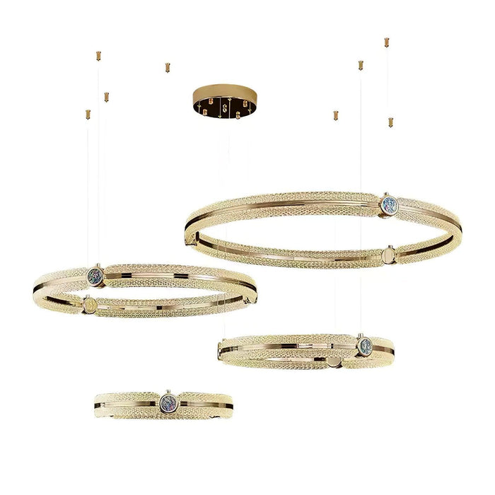 Creative Ring Chandelier-DWHOME