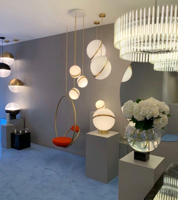 Crescent Pendant Lamp-DWHOME