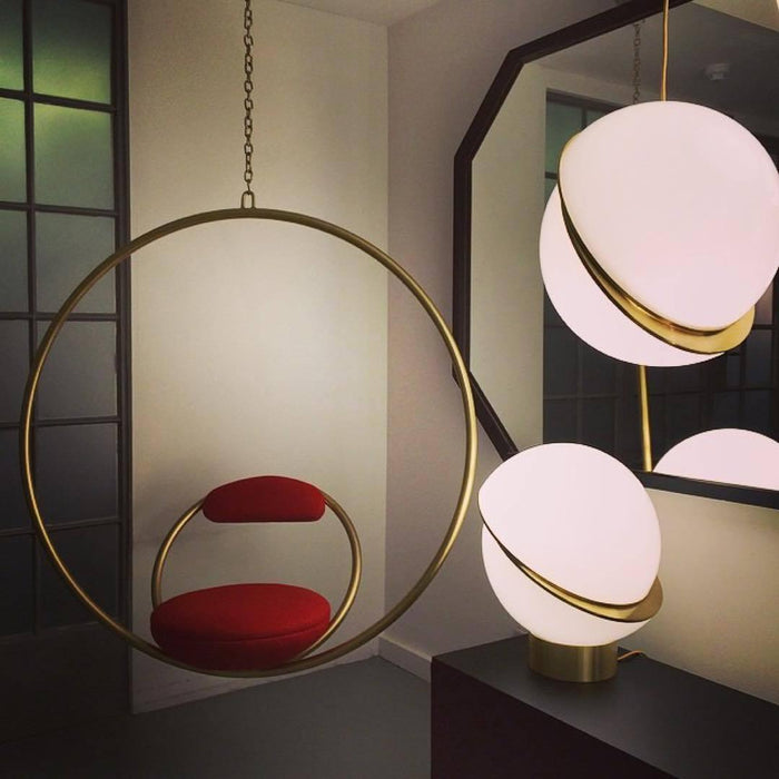 Crescent Pendant Lamp-DWHOME