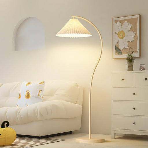 Crescini Pleated Floor Lamp-DWHOME