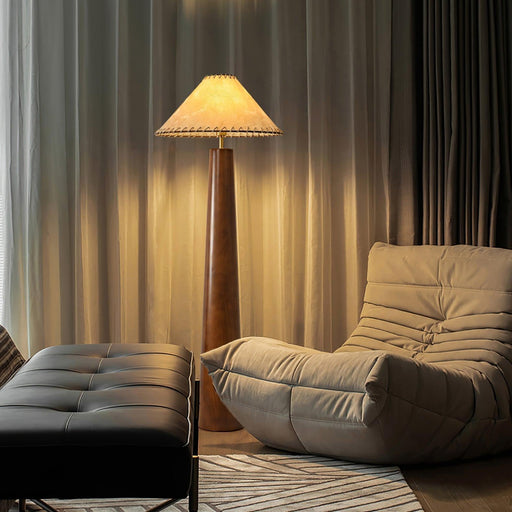 Crestview Paper Column Floor Lamp - DWHOME