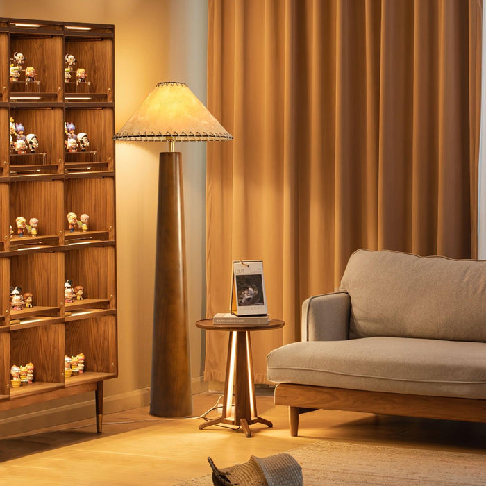 Crestview Paper Column Floor Lamp-DWHOME