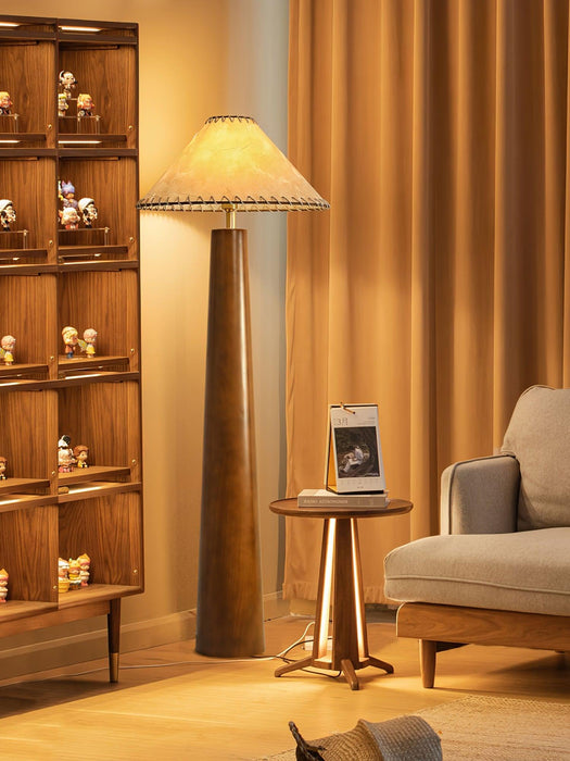 Crestview Paper Column Floor Lamp-DWHOME