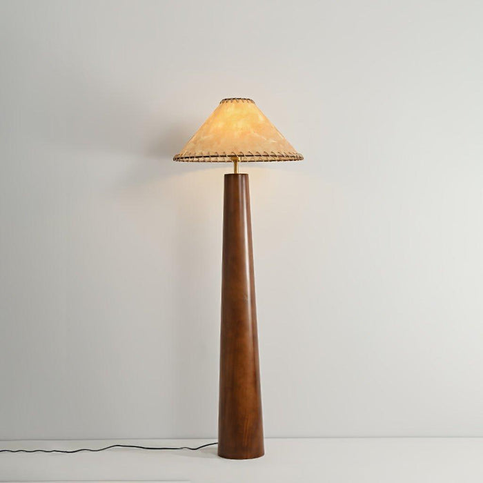 Crestview Paper Column Floor Lamp-DWHOME