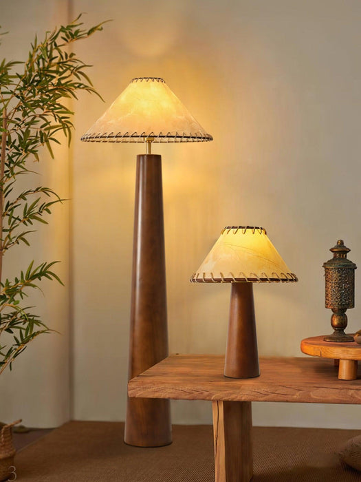 Crestview Paper Column Floor Lamp-DWHOME
