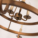 Crowley Wagon Wheel Chandelier-DWHOME