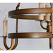 Crowley Wagon Wheel Chandelier-DWHOME