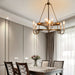 Crowley Wagon Wheel Chandelier-DWHOME