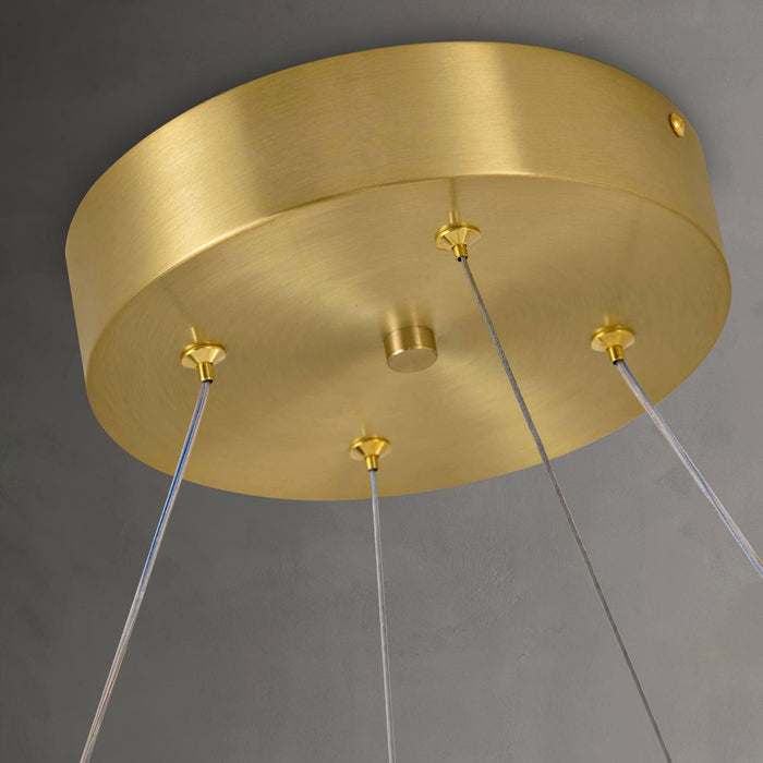 Crown Brass Chandelier - DWHOME