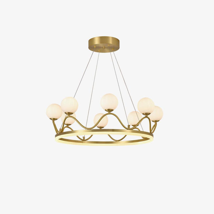 Crown Brass Chandelier - DWHOME
