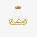 Crown Brass Chandelier - DWHOME