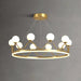 Crown Brass Chandelier - DWHOME