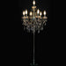 Crystal Chandelier Floor Lamp - DWHOME