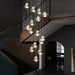Crystal Modern Pendant Light for Staircase - DWHOME