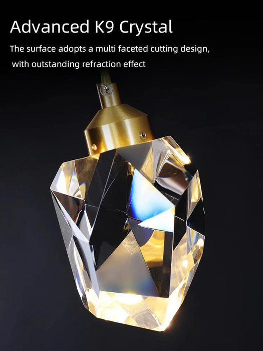 Crystal Modern Pendant Light for Staircase - DWHOME