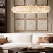 Primary Crystal Halo Chandelier-DWHOME