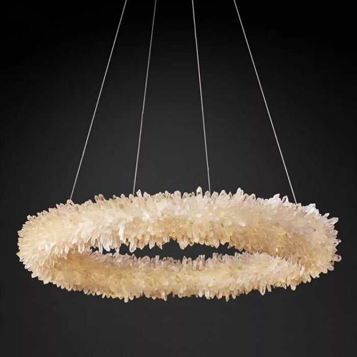 Primary Crystal Halo Chandelier-DWHOME