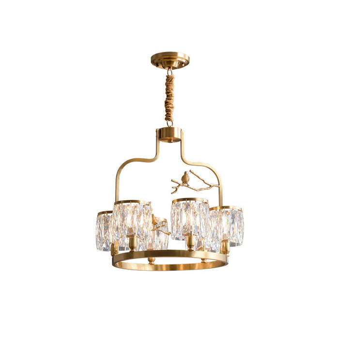 Crystal Bird Chandelier-DWHOME
