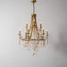 Tatum Lux Shell Crystal Chandelier - DWHOME
