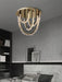 Crystal Corde Ceiling Light-DWHOME