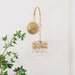 Crystal Crown Sconce-DWHOME