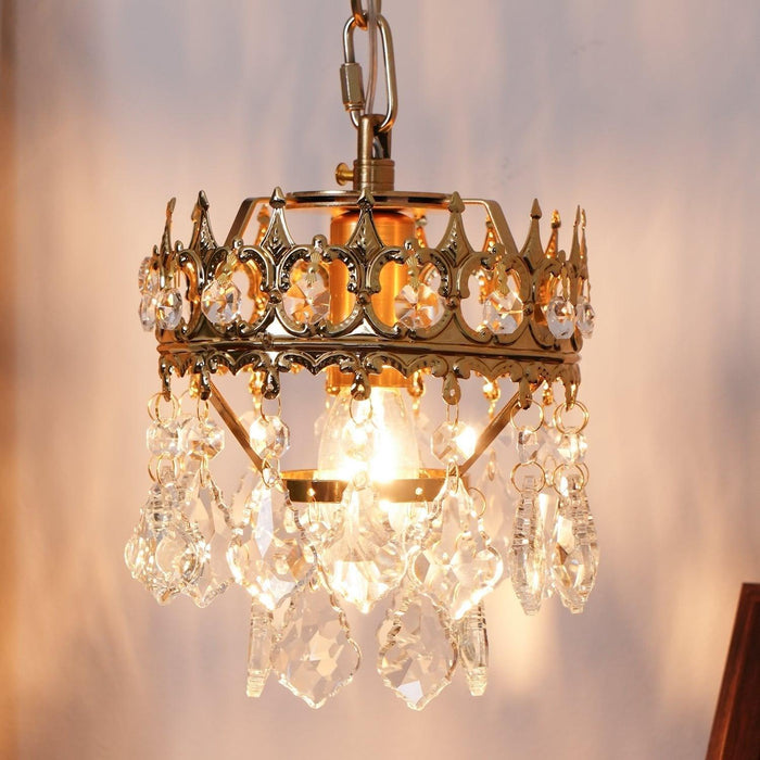 Crystal Crown Sconce-DWHOME