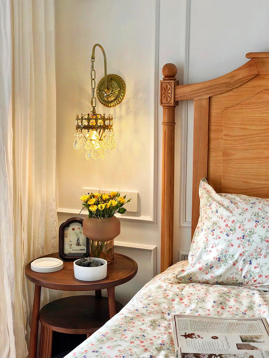 Crystal Crown Sconce-DWHOME