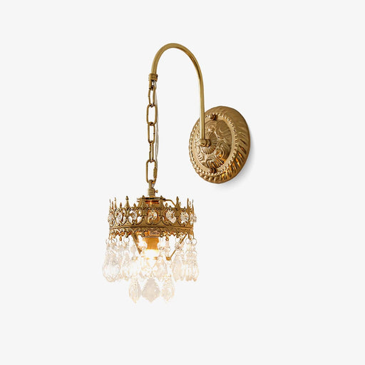 Crystal Crown Sconce-DWHOME