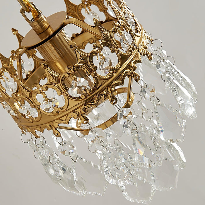Crystal Crown Sconce-DWHOME