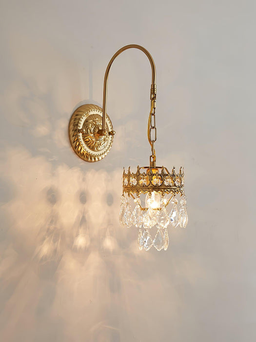 Crystal Crown Sconce-DWHOME