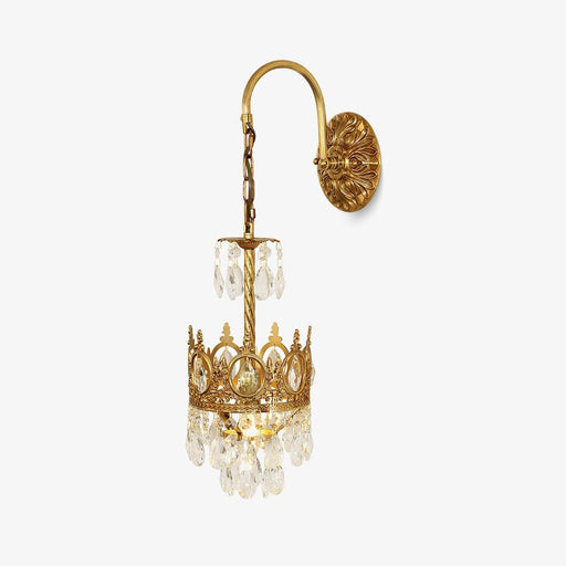 Crystal Crown Wall Light-DWHOME