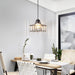 Crystal Drum Pendant Lamp-DWHOME