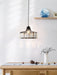 Crystal Drum Pendant Lamp-DWHOME