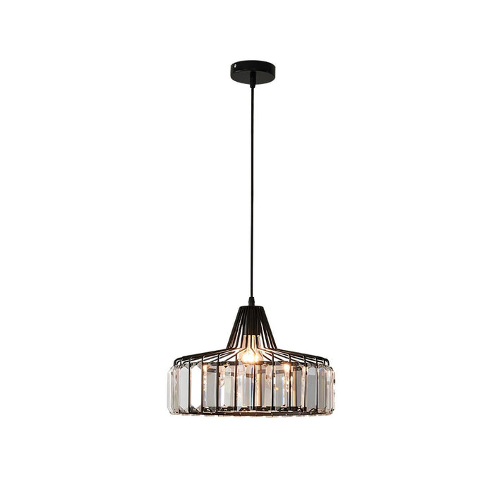 Crystal Drum Pendant Lamp-DWHOME