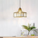 Crystal Drum Pendant Lamp-DWHOME