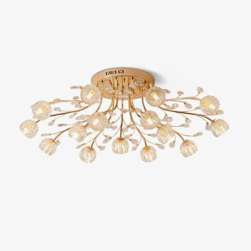 Crystal Flower Ceiling Light - DWHOME
