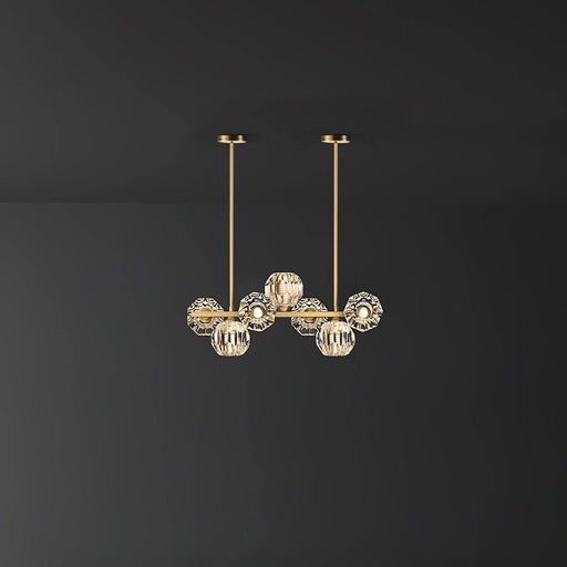 Crystal Glass Ball Chandelier-DWHOME