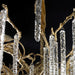 Crystal Icicles Branch Brass Chandelier - DWHOME