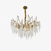 Crystal Icicles Branch Brass Chandelier - DWHOME