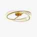 Crystal Rings Ceiling Lamp-DWHOME