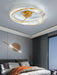 Crystal Rings Ceiling Lamp-DWHOME