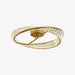Crystal Rings Ceiling Lamp-DWHOME