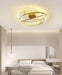Crystal Rings Ceiling Lamp-DWHOME