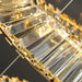 Crystal Rings Ceiling Lamp-DWHOME