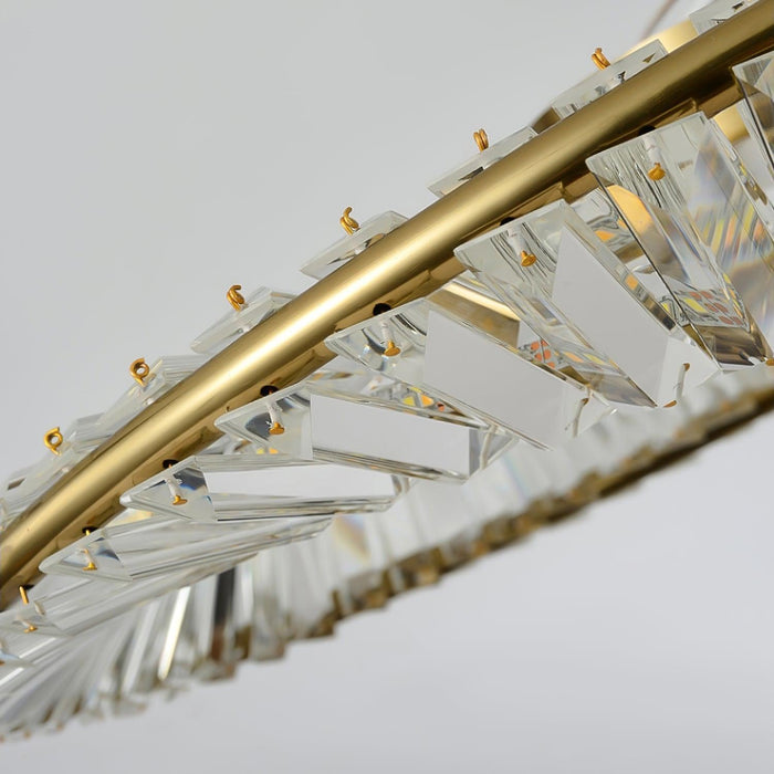 Crystal Rings Ceiling Lamp-DWHOME
