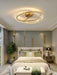 Crystal Rings Ceiling Lamp-DWHOME