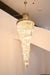 Crystal Spiral Chandelier-DWHOME