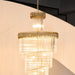 Crystal Spiral Chandelier-DWHOME