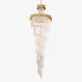 Crystal Spiral Chandelier-DWHOME