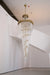 Crystal Spiral Chandelier-DWHOME